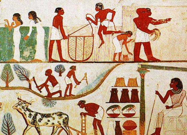 ชีวิตในอียิปต์โบราณ เป็นอย่างไร
